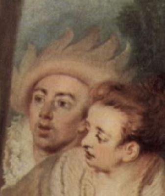 Jean-Antoine Watteau Gilles Detail oil painting image
